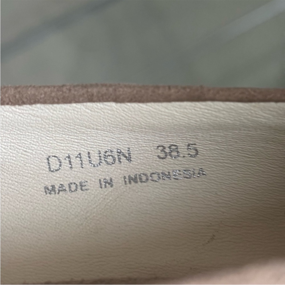 Geox Light Tan Wedge Heels - Picture 4 of 6